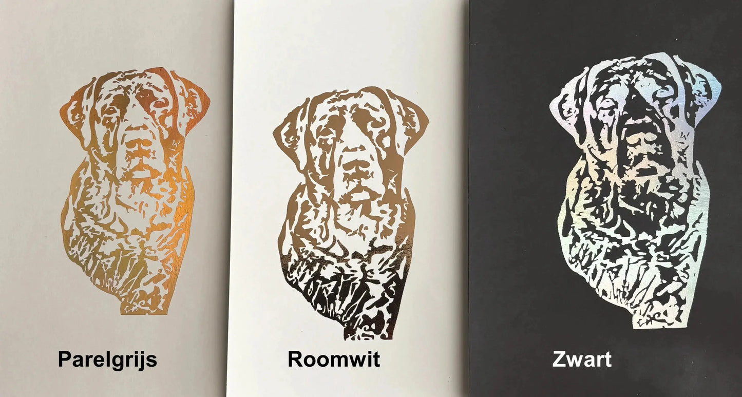 1 hand/- pootafdruk Golden Prints & Paws