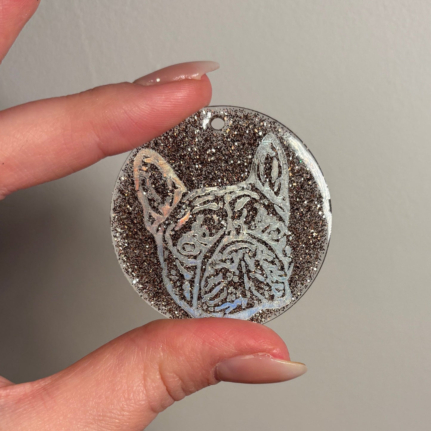 Sleutelhanger Foto Golden Prints & Paws